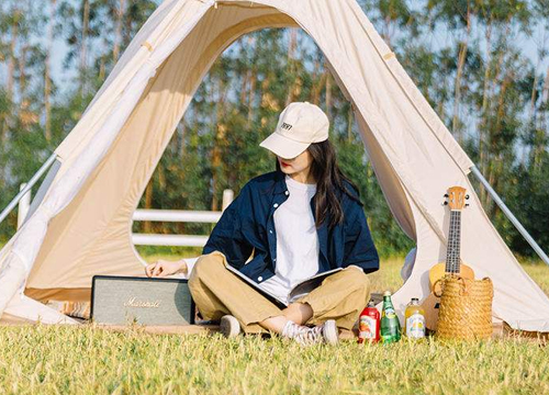 What is the practical function of a push-pull tent?